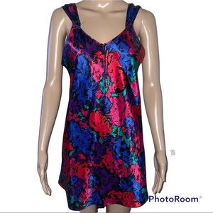 Inhibitions floral silky nightie